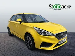 Yellow Used 2022 MG MG3 Excite Hatchback | £10,976 (Fair price)