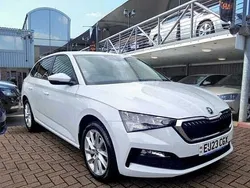 Moon white Used 2023 Skoda Scala SE L Hatchback | £15,980 (Fair price)