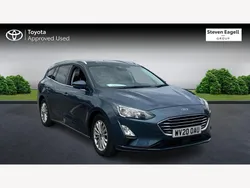 Blue Used 2020 Ford Focus Titanium Estate | £10,789 (Fair price)