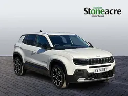 White New 2025 Jeep Avenger Summit SUV | £20,495 (Good price)