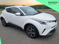 White Used 2018 Toyota C-HR Design SUV | £11,495 (Fair price)