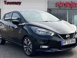 Black Used 2022 Nissan Micra Tekna Hatchback | £16,495 (A bit pricey)