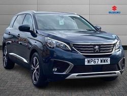 Blue Used 2018 Peugeot 5008 Allure MPV | £12,035 (Fair price)