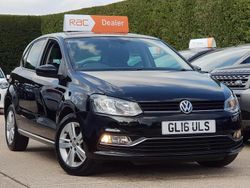 Black Used 2016 VW Polo Match Hatchback | £9,995 (Expensive)