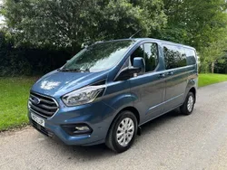 Blue Used 2022 Ford Transit Custom Limited Van | £24,950 (Super price)