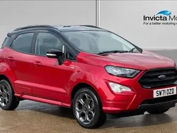 Red Used 2022 Ford Ecosport ST-Line SUV | £12,500 (Fair price)