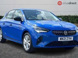 Blue Used 2021 Vauxhall Corsa Elite Hatchback | £10,847 (Fair price)