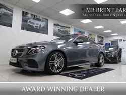 Grey Used 2017 Mercedes E300 AMG Line Premium Coupe | £23,000 (Good price)