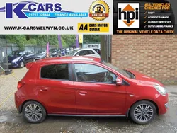 Red Used 2016 Mitsubishi Mirage Hatchback | £6,490 (Fair price)