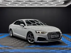 White Used 2018 Audi A5 S-Line Coupe | £15,790 (Good price)
