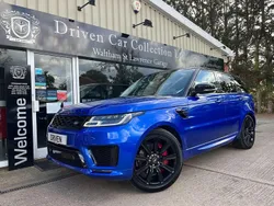 Blue Used 2019 Land Rover Range Rover Sport Autobiography Dynamic SUV | £28,995 (Fair price)