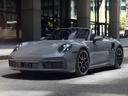 Arctic grey Used 2023 Porsche 911 Turbo S Cabriolet | £168,500 (Fair price)