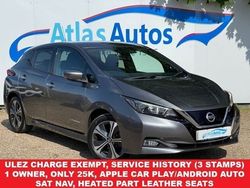 Grey Used 2019 Nissan Leaf N-Connecta Hatchback | £10,750 (A bit pricey)