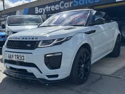 White Used 2016 Land Rover Range Rover evoque HSE Dynamic Cabriolet | £18,495 (A bit pricey)
