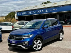 Blue Used 2022 VW T-Cross SEL SUV | £15,995 (Fair price)