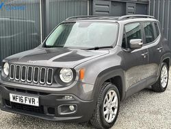 Grey Used 2016 Jeep Renegade Longitude SUV | £7,795 (Fair price)