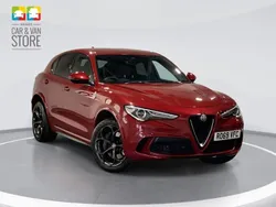 Red Used 2019 Alfa Romeo Stelvio Quadrifoglio SUV | £34,999