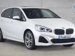 White Used 2018 BMW 225 Active Tourer M Sport MPV | £14,950 (Fair price)