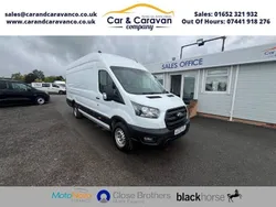 White Used 2023 Ford Transit S Van | £13,750 (Fair price)