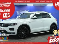 White Used 2019 VW T-Roc R-line SUV | £16,999 (A bit pricey)