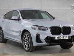 Grey Used 2024 BMW X4 M Sport SUV | £46,150 (Fair price)