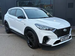 White Used 2020 Hyundai Tucson N Line SUV | £16,895 (Good price)