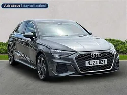 Grey Used 2024 Audi A3 S-Line Hatchback | £27,226 (Fair price)