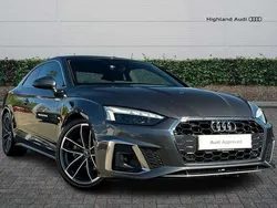 Grey Used 2023 Audi A5 S-Line Coupe | £31,485 (Fair price)