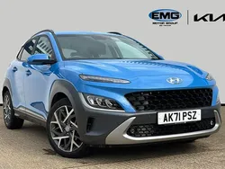 Blue Used 2021 Hyundai Kona Ultimate SUV | £17,495 (Fair price)