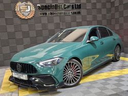 Grey Used 2022 Mercedes C200 AMG line Sedan | £29,995 (A bit pricey)