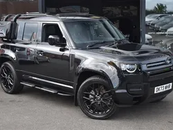 Santorini black Used 2023 Land Rover Defender SE Dynamic SUV | £61,990 (Expensive)