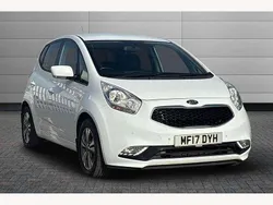 White Used 2017 Kia Venga 3 Hatchback | £9,490 (Fair price)