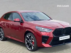 Red New 2025 BMW X2 M Sport SUV | £39,999 (A bit pricey)