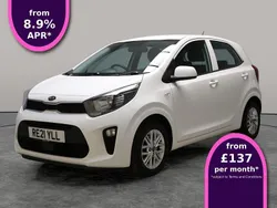 White Used 2021 Kia Picanto 2 Hatchback | £10,630 (Good price)