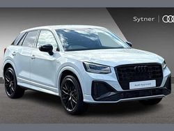 White Used 2025 Audi Q2 Black Edition SUV | £32,000