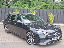 Black Used 2024 Mercedes C200 AMG Line Premium Plus Estate | £35,498 (Expensive)
