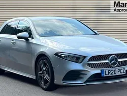 Silver Used 2020 Mercedes A200 Executive Hatchback | £19,881 (Fair price)