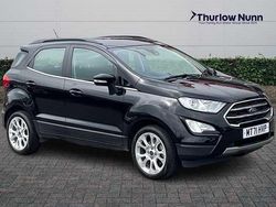 Black Used 2021 Ford Ecosport Titanium SUV | £10,596 (Fair price)