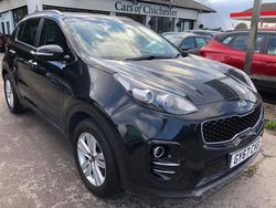 Black Used 2017 Kia Sportage 2 SUV | £8,995 (Fair price)