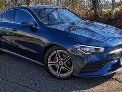 Blue Used 2022 Mercedes CLA200 AMG line Coupe | £20,000 (Good price)