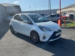 White Used 2018 Toyota Yaris Hatchback | £9,995 (Fair price)