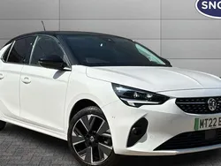 White Used 2022 Vauxhall Corsa-e Elite Hatchback | £11,492 (Fair price)