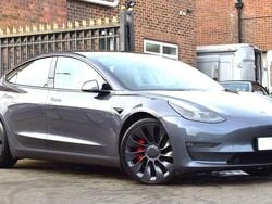 Grey Used 2021 Tesla Model 3 Performance Sedan | £15,850 (Fair price)