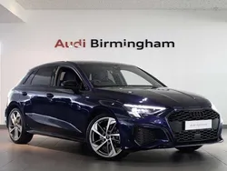 Navarra blue Used 2024 Audi A3 Black Edition Hatchback | £29,250 (Expensive)
