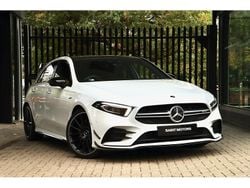 White Used 2021 Mercedes A35 AMG Premium Plus Hatchback | £29,550 (Fair price)