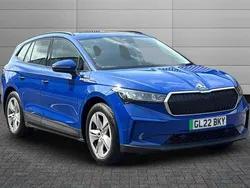 Blue Used 2022 Skoda Enyaq iV ecoSuite SUV | £18,495 (Fair price)