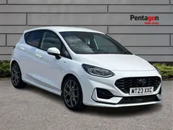 White Used 2023 Ford Fiesta ST-Line Hatchback | £15,295 (Fair price)