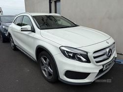 White Used 2015 Mercedes GLA220 AMG line SUV | £5,250 (Super price)