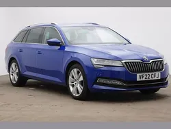 Blue Used 2022 Skoda Superb SE L Estate | £25,895 (A bit pricey)