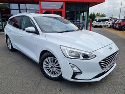 White Used 2018 Ford Focus Titanium Estate | £10,395 (A bit pricey)